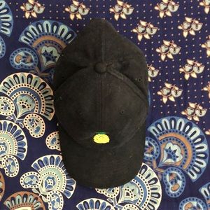 Black Pineapple Dad Hat